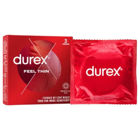 Durex Feel Thin - tunnare kondomer (3 st)