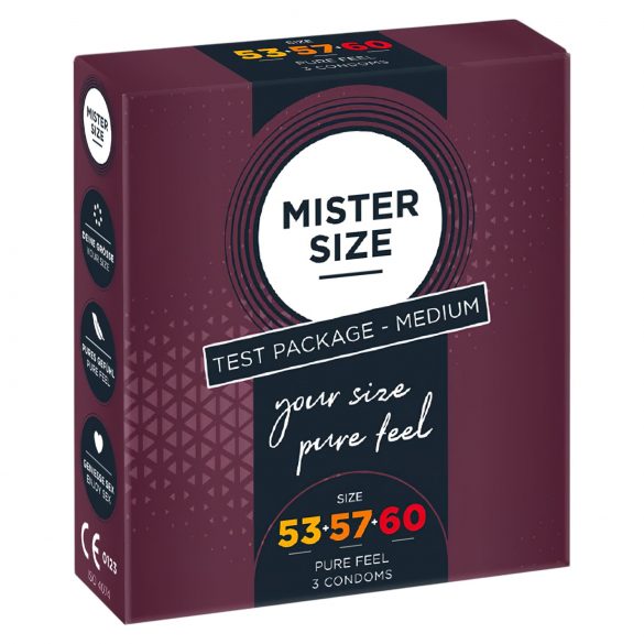 Mister Size - kondomer 53-60mm (3 st)