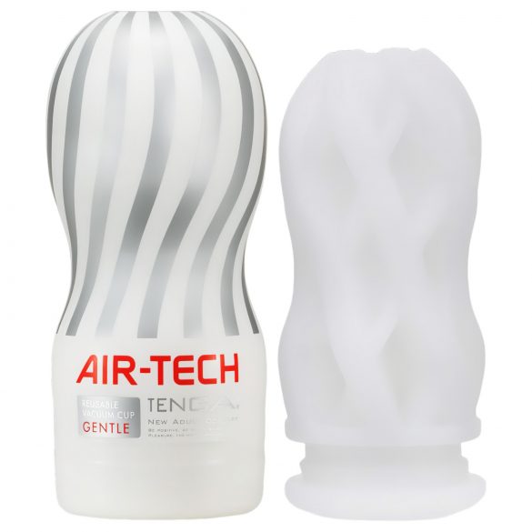 TENGA Air Tech Gentle - återanvändbar onaniprodukt (vit)