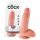 King Cock 7 natur dildo med bollar (18 cm)