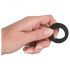 Black Velvet - Tjock ring 2,6 cm - svart