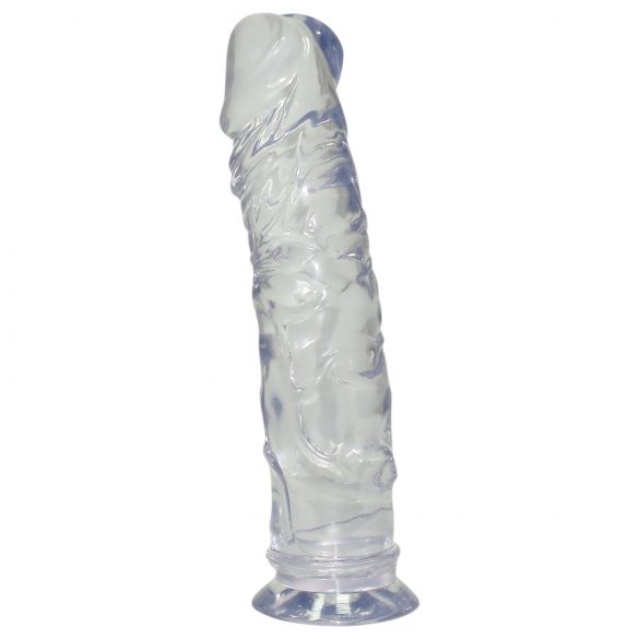 Kristallklar medelstora dildo