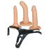 You2Toys - Strap-on dildo set! - naturlig