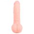 Medicinskt silikon dildo (20 cm) - naturfärg