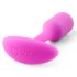 b-vibe Snug Plug 1 - Rosa analplugg med vikt (55g)