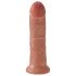 King Cock 8 dildo (20 cm) - mörk natur