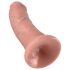 King Cock 20 cm Dildo - Naturlig