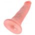 King Cock 5 dildo (13 cm) - naturlig