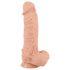 Realistisk Giant XXL - naturtro dildo (32 cm) - naturlig