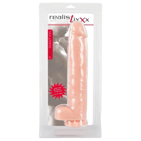 Realistixxx Giant 3XL - Naturlig dildo 42cm