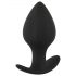 Black Velvet - silikon analpluggsset (3 delar) - svart