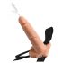 Strap-On med sprutande dildo 7,5 (naturlig)