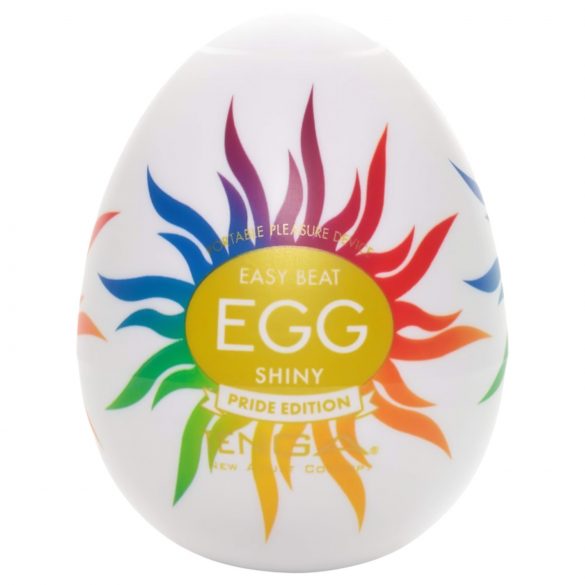 TENGA Egg Shiny Pride - glittrande njutningsägg (1 st)