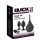 Black Velvet - 4-delad analplug set - svart