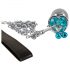 You2Toys - Stjärtpluggset med koppel (silver)