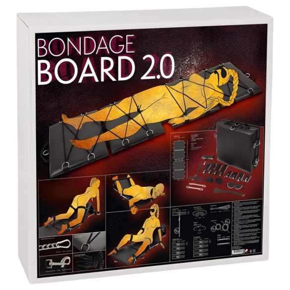 You2Toys Bondage Board 2.0 - bärbar bondagebädd set