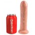 King Cock 7 - Naturlig dildo (18 cm)