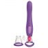 Fantasy - laddningsbar 3in1 vibrator (lila)