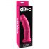 Dillio 8 - verklighetstroget dildó med sugkopp (20 cm) - rosa