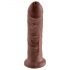 King Cock 20cm dildo - brun