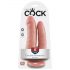 King Cock dubbel penetrator - naturtrogen dubbel dildo