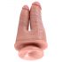 King Cock dubbel penetrator - naturtrogen dubbel dildo