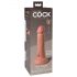 King Cock Elite 6 - Naturlig dildo med sugfot (15 cm)