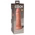 King Cock Elite 8 - Naturtrogen dildo med sugkopp (20 cm)