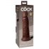 King Cock Elite 8 - Sugpropp Dildo (20cm) - Brun