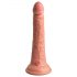 King Cock Elite 7 - sugande dildo m. bas, 18cm - naturlig