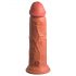 King Cock Elite 8 - realistisk dildo 20cm (mörk hud)