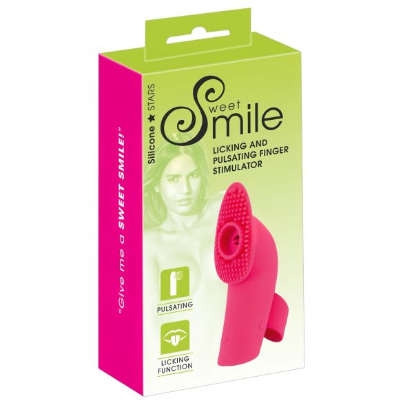 SMILE Slicka - luftvågstungvibrator, pink