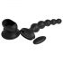 3Some Wall Banger Beads - prostata vibrator (svart)