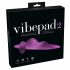 VibePad 2 - Kuddvibrator med slickfunktion (lila)