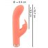 You2Toys Peachy Mini Rabbit – Uppladdningsbar, Persikofärgad Vibrator