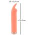 You2Toys peachy! mini bunny - kaninvibrator (persika)