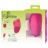 SMILE Thumping Touch - uppladdningsbar, pulserande klitorisvibrator (rosa)