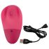 SMILE Thumping Touch - uppladdningsbar, pulserande klitorisvibrator (rosa)