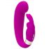 Happyrabbit Mini G - uppladdningsbar G-punkt vibrator med klitstimulans (lila)