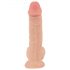 Naturhud - dildo med hudtextur - 19 cm (naturlig)