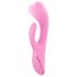 SMILE Nodding - uppladdningsbar vibrator med klitorisstimulering (rosa)