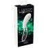 Liaison Curve - uppladdningsbar LED-vibrator (genomskinlig vit)