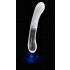 You2toys LED-vibrator i silikon och glas - Transparent/Vit