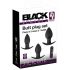 Black Velvet - uppladdningsbart analvibratorset - 3 delar (svart)