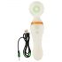 You2Toys Glow in the dark - masserande vibrator (vit)