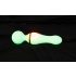 You2Toys Glow in the dark - masserande vibrator (vit)