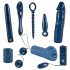 You2Toys - Midnight Blue - 9-delad vibratorset