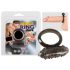 You2Toys - Svart silikon ring med vibrationer