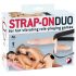 You2Toys - Dubbelstrap-on vibrator - ljus