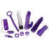 You2Toys - Lila frestelse - vibrator set (9 delar)